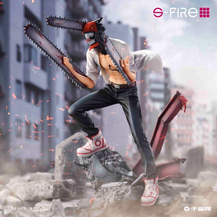 《电锯人》1/7比例模型在S-FIRE官网开始预约