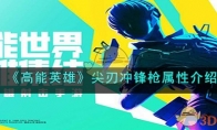 《高能英雄》攻略——尖刃冲锋枪属性解析